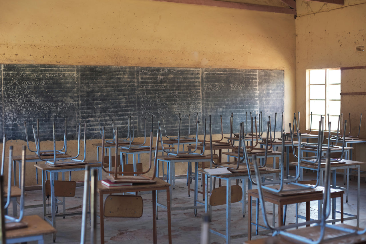 Secondary School Classroom UK