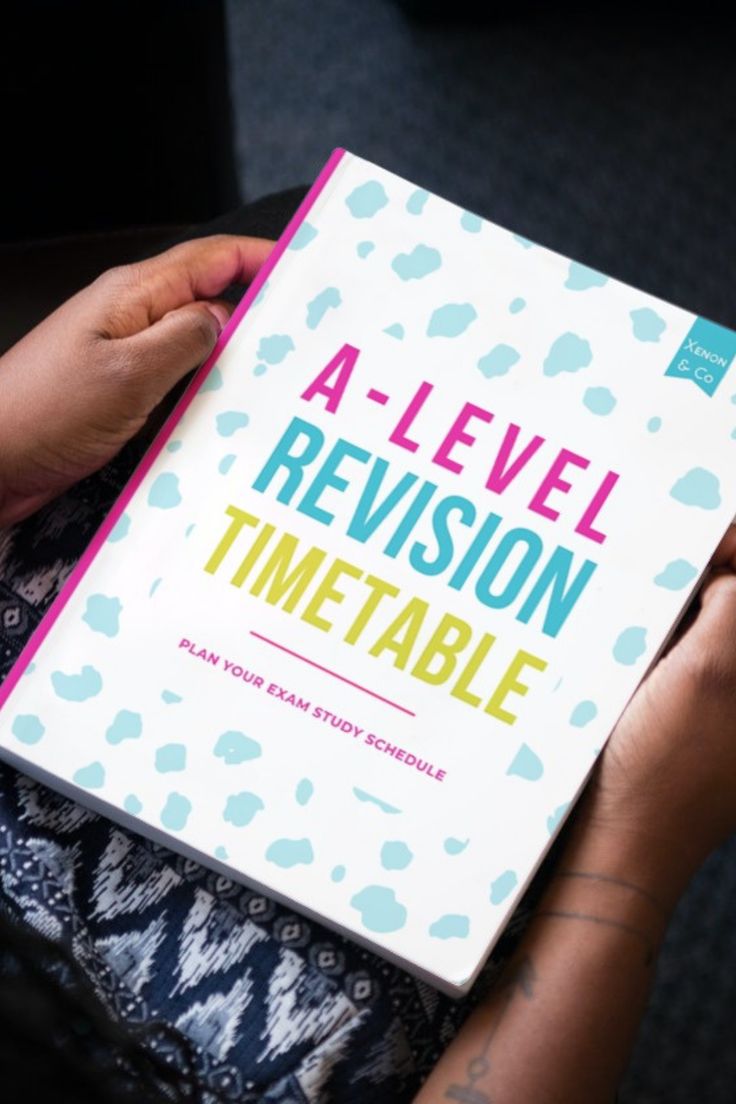 Revision Timetable Excel
